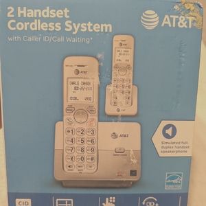 NIB 2 Handset Cordless System